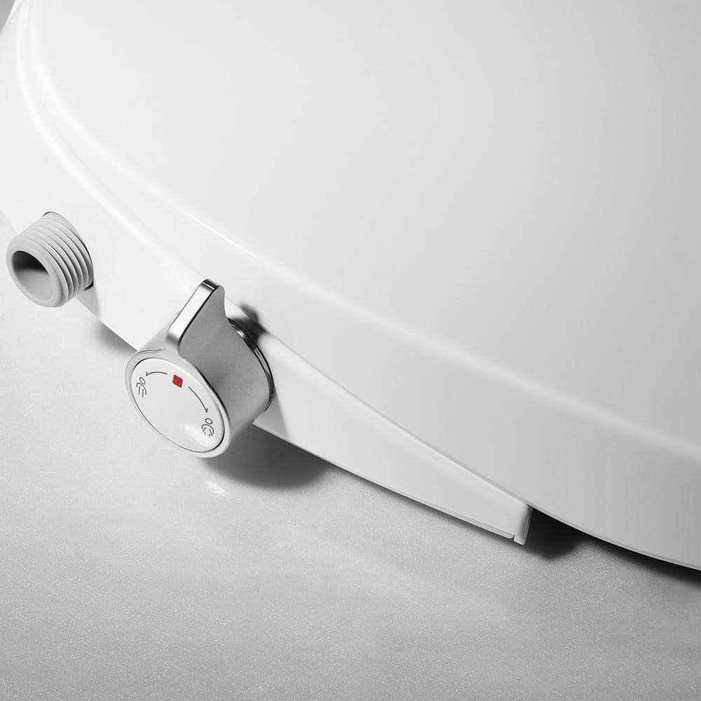 ROSWELL Taranto Quick-Release Elongated Toilet Seat with Bidet in White - Image 6