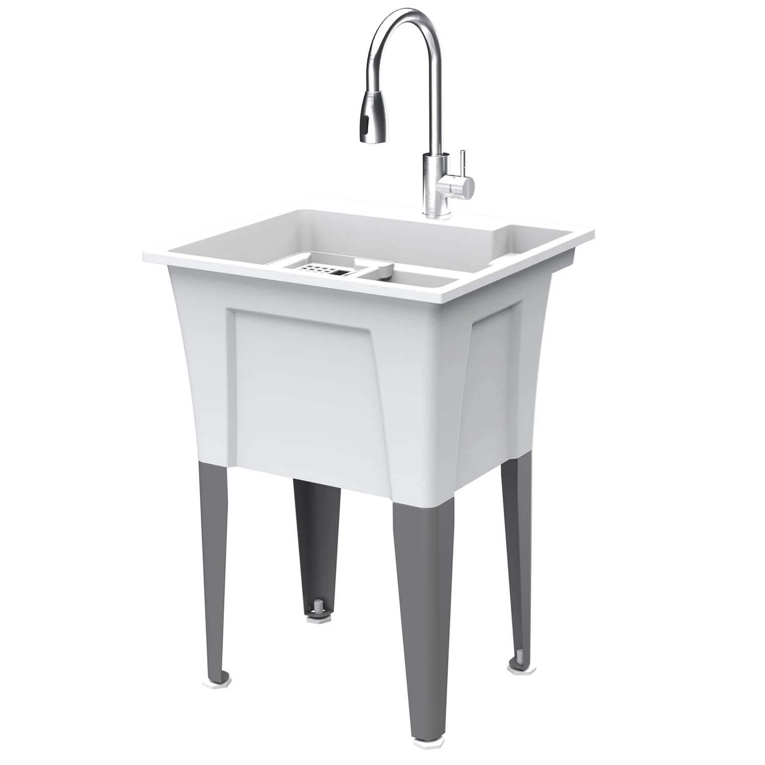 RuggedTub Freestanding Utility Tub with Faucet - Image 2