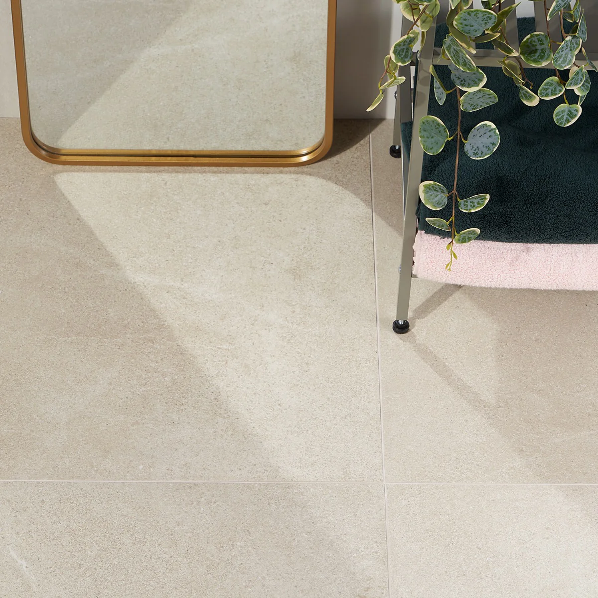 Rushmore Park Beige 24x24 Matte Porcelain Tile - Durable Limestone Look - Image 6