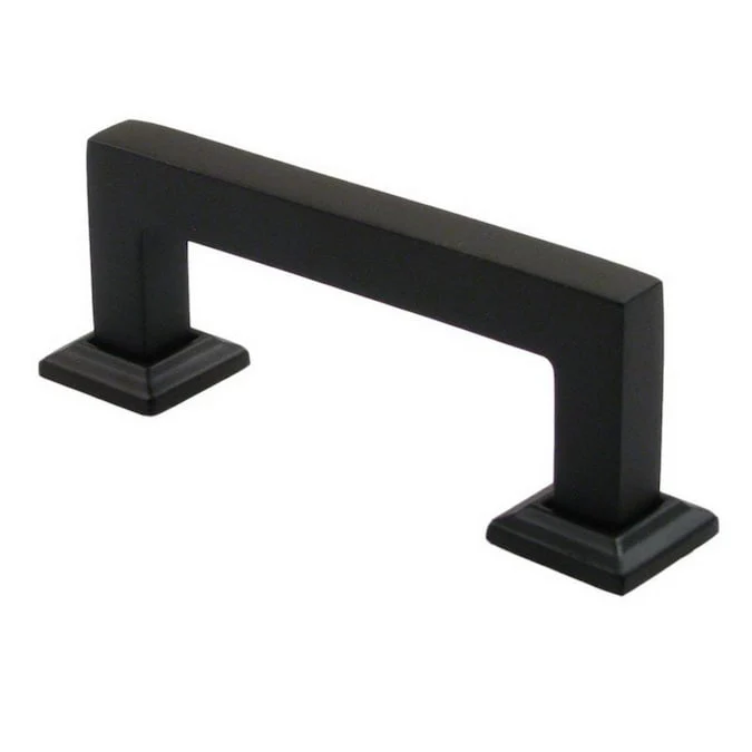 Rusticware Modern (76mm) Center to Center Oil-Rubbed Bronze Dual Mount Rectangular Handle Drawer Pull