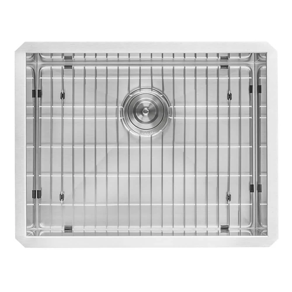 Ruvati Savona 12-inch Undermount Laundry Utility Sink - 16 Gauge Stainless Steel - Image 3