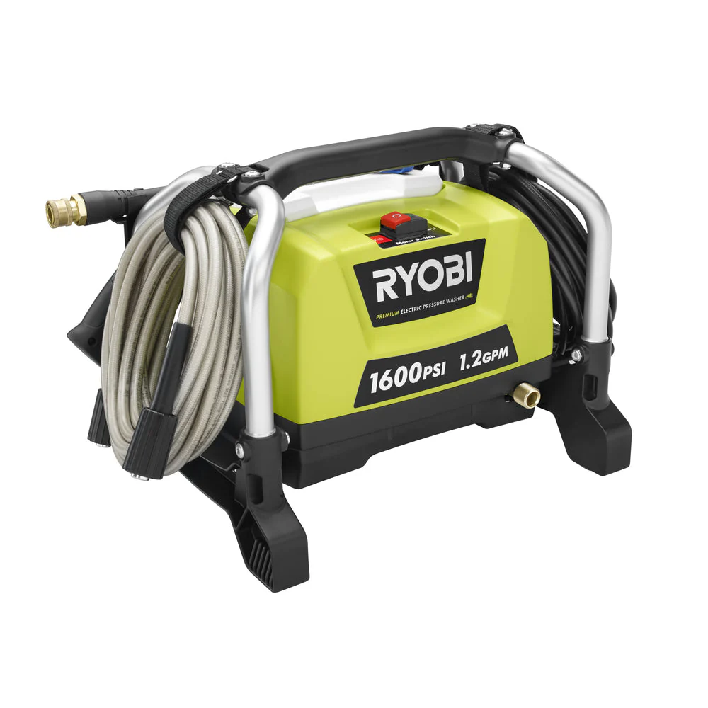 RYOBI 1,600 PSI 1.2 GPM Electric Pressure Washer with 12 in. Surface Cleaner - Image 3