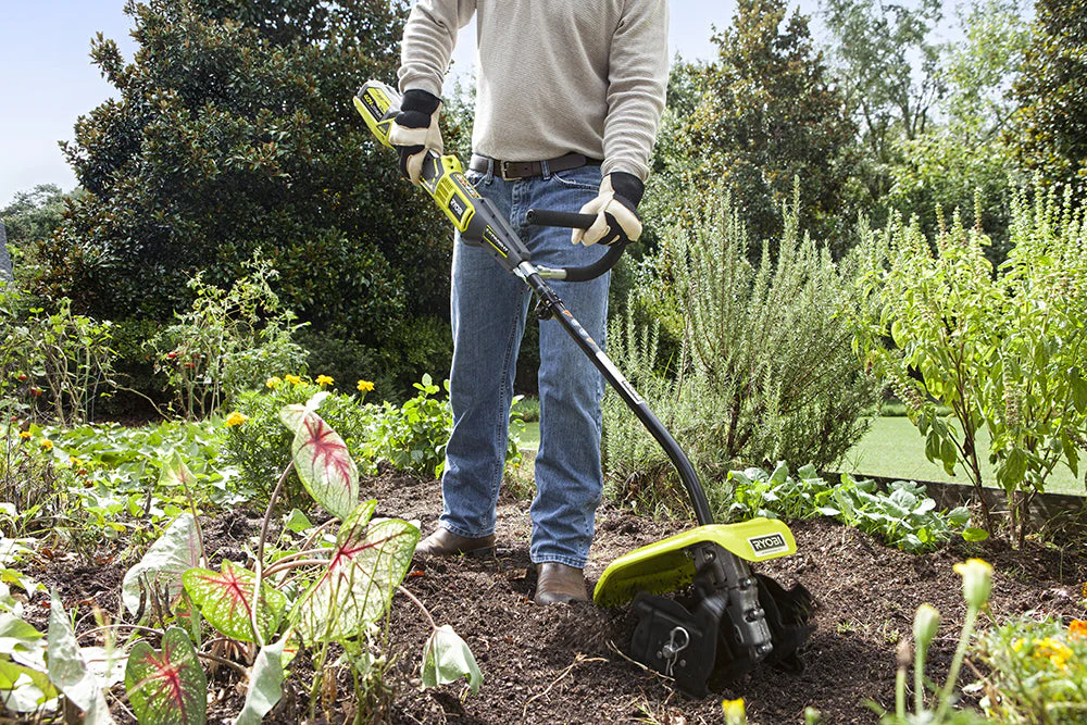 RYOBI 10 in. 40-Volt X Lithium-Ion Cordless Attachment-Capable Cultivator with 2.6 Ah Battery and Charger - Image 3