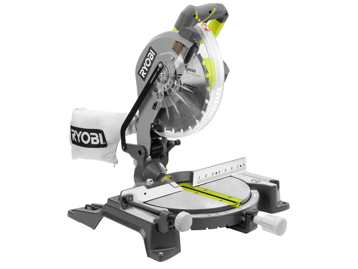 RYOBI 10 in. Compound Miter Saw with LED and Stand - Image 4