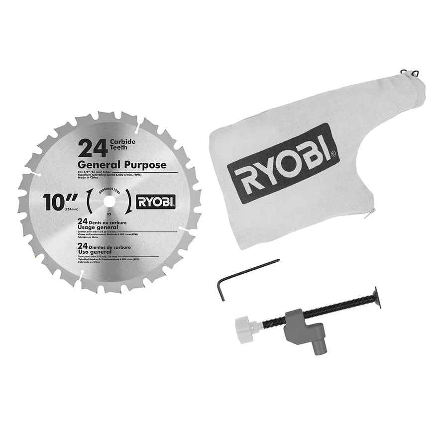 RYOBI 10 in. Compound Miter Saw with LED and Stand - Image 6