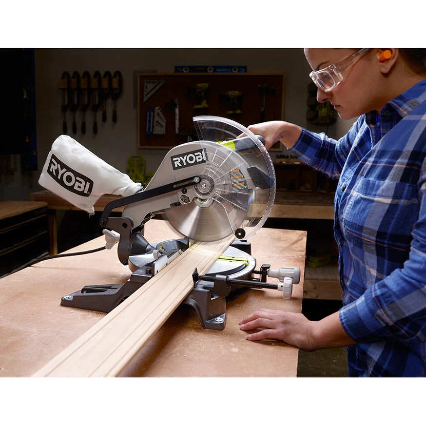 RYOBI 10 in. Compound Miter Saw with LED (TS1346) - Image 5
