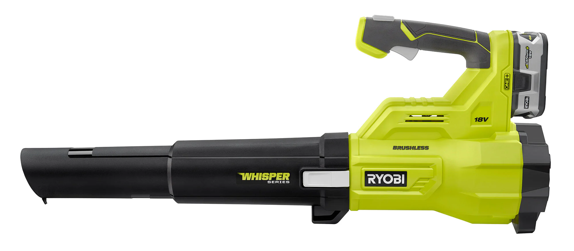 RYOBI 110 MPH 410 CFM 18V ONE+ Brushless Cordless Jet Fan Blower Kit with 4Ah Battery and Charger - Image 4