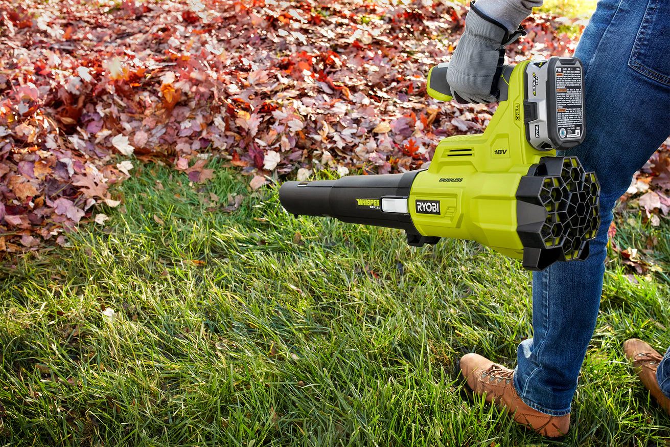 RYOBI 110 MPH 410 CFM 18V ONE+ Brushless Cordless Jet Fan Blower Kit with 4Ah Battery and Charger - Image 7