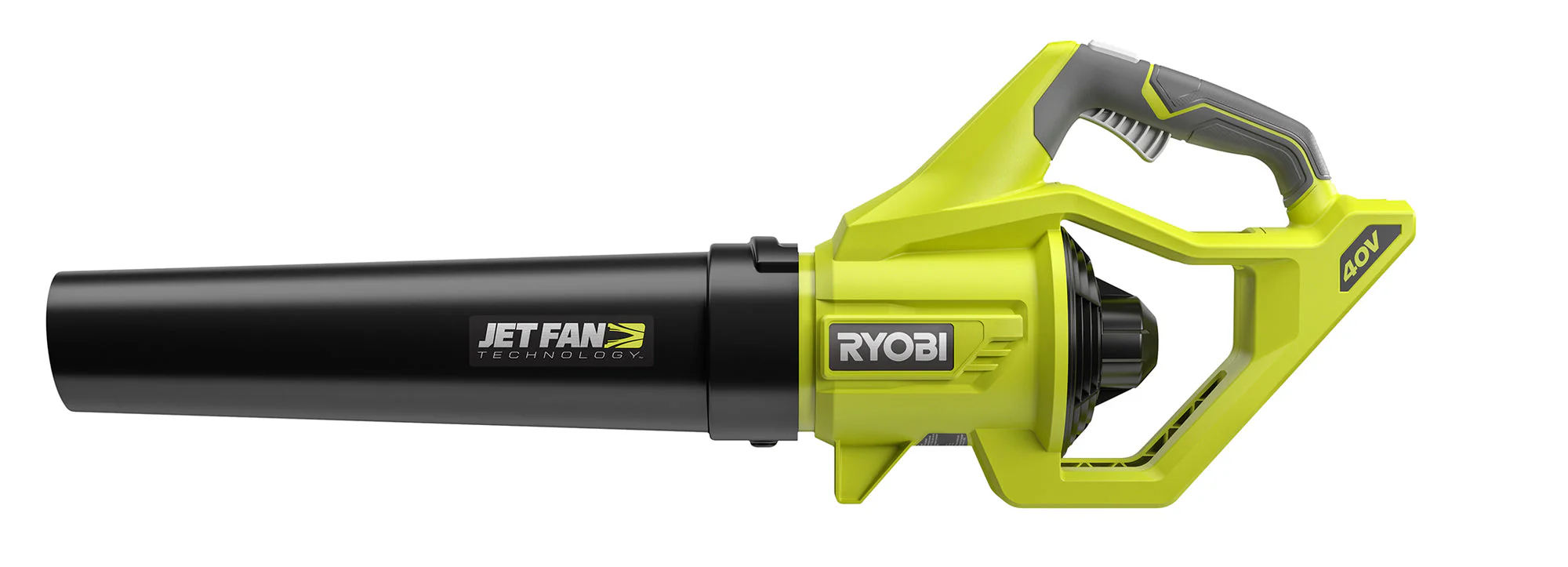 RYOBI 110 MPH 500 CFM Variable-Speed 40V Lithium-Ion Cordless Jet Fan Leaf Blower (Tool Only) - Image 3
