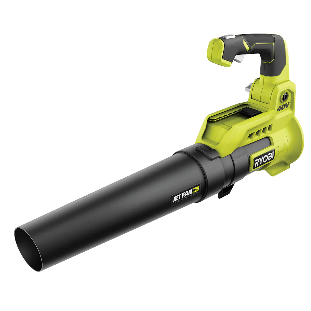 RYOBI 110 MPH 525 CFM 40-Volt Lithium-Ion Cordless Variable-Speed Jet Fan Leaf Blower (Tool-Only)