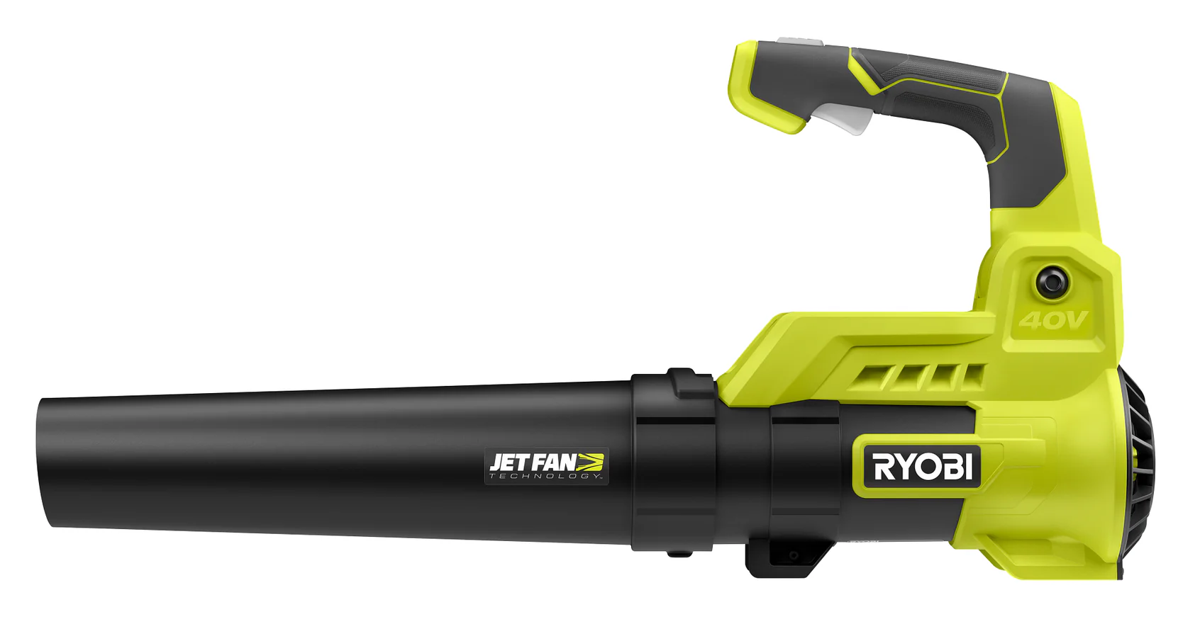RYOBI 110 MPH 525 CFM 40-Volt Lithium-Ion Cordless Variable-Speed Jet Fan Leaf Blower (Tool-Only) - Image 8