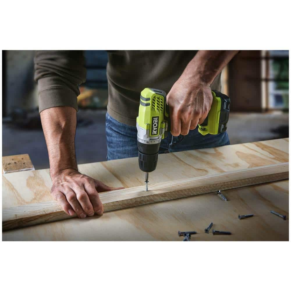 RYOBI 12-Volt Lithium-Ion Cordless 3/8 in. Drill/Driver Kit with 12-Volt Battery and Charger - Image 5