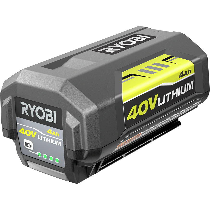 RYOBI 125 MPH 550 CFM 40-Volt Lithium-Ion Brushless Cordless Jet Fan Leaf Blower Kit with 4.0Ah Battery and Charger - Image 7