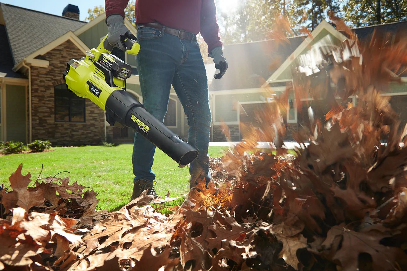 RYOBI 125 MPH 550 CFM 40-Volt Lithium-Ion Brushless Cordless Jet Fan Leaf Blower Kit with 4.0Ah Battery and Charger - Image 6