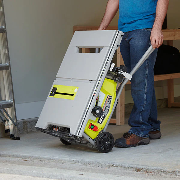 RYOBI 15 Amp 10 in. Expanded Capacity Table Saw with Rolling Stand (RTS23) - Image 3