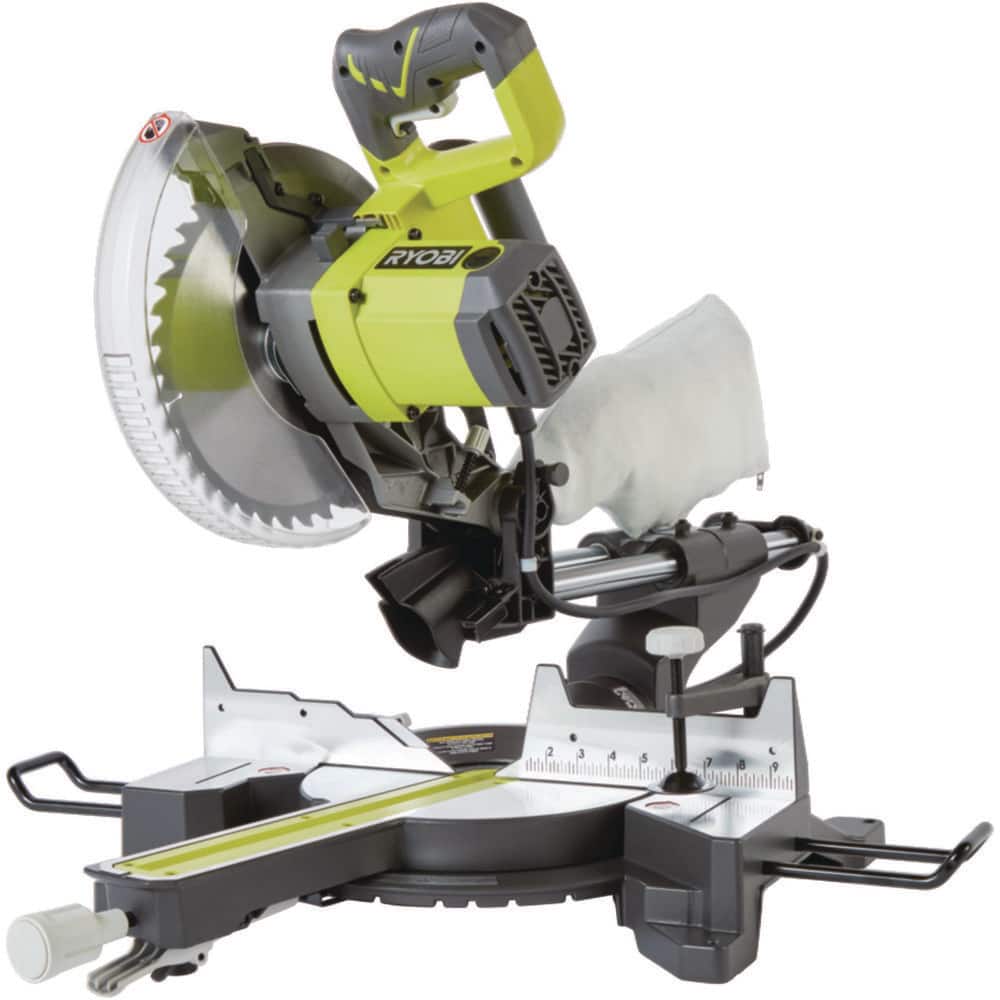 RYOBI 15 Amp 10 in. Sliding Compound Miter Saw and Universal Miter Saw QUICKSTAND - Image 3