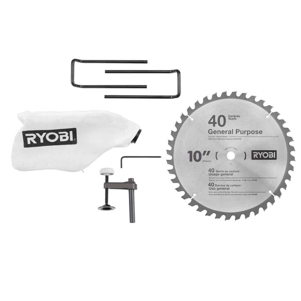 RYOBI 15 Amp 10 in. Sliding Compound Miter Saw and Universal Miter Saw QUICKSTAND - Image 5