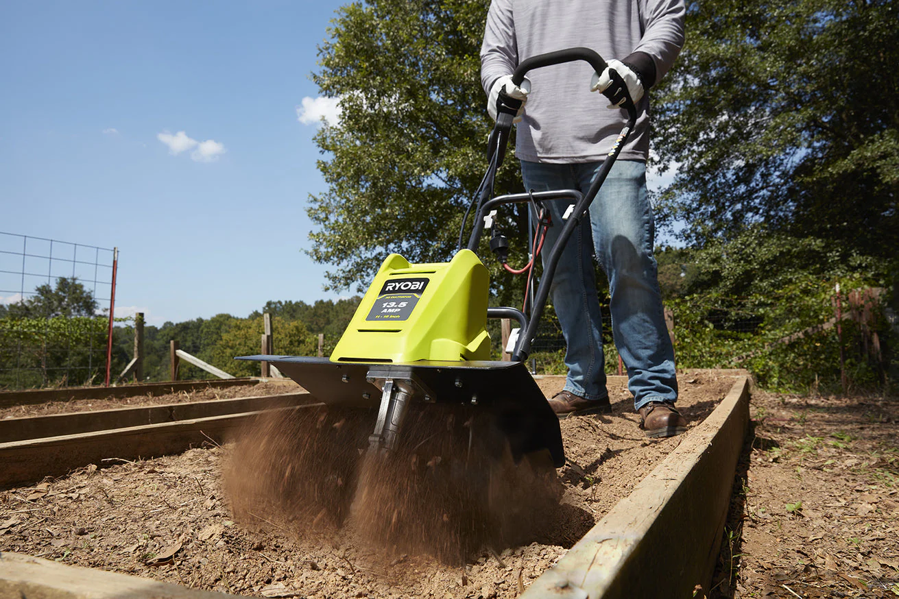 RYOBI 16 in. 13.5 Amp Corded Cultivator - Image 3