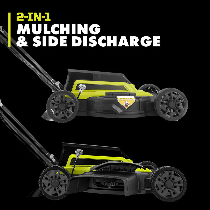 RYOBI 18 in. 40-Volt 2-in-1 Lithium-Ion Cordless Walk-Behind Push Mower with Two 4.0 Ah Batteries and Charger - Image 5