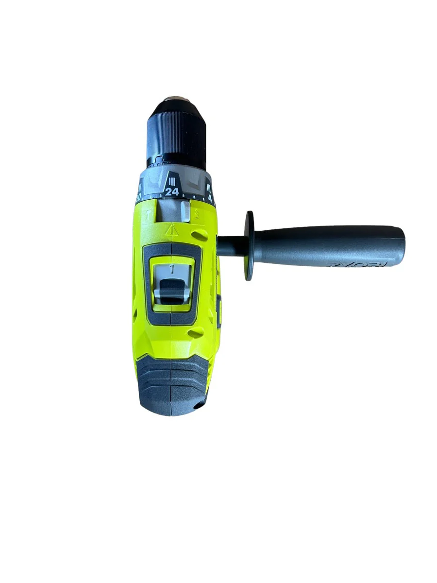 RYOBI 18-Volt ONE+ Cordless 1/2 in. Hammer Drill/Driver (Tool Only) with Handle, P214 - Image 3