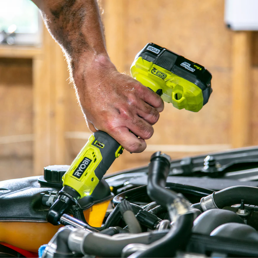 RYOBI 18-Volt ONE+ Cordless 3/8 in. 4-Position Ratchet (Tool Only) - Image 2
