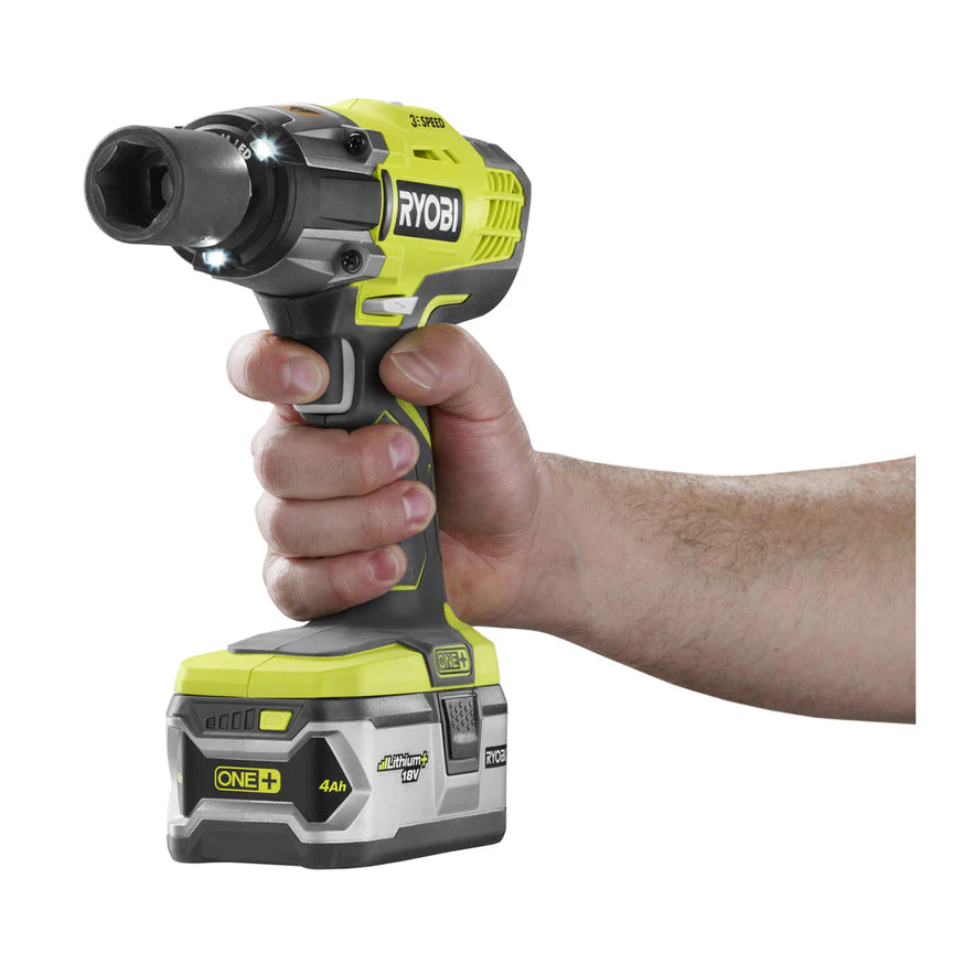 RYOBI 18-Volt ONE+ Cordless 3-Speed 1/2 in. Impact Wrench (Tool-Only) - Image 5