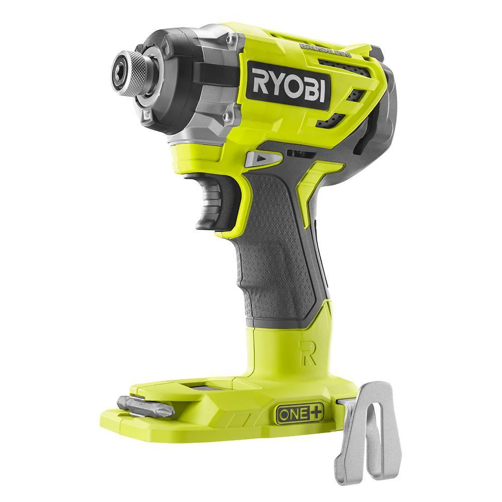 RYOBI 18-Volt ONE+ Cordless Brushless 3-Speed 1/4 in. Hex Impact Driver with 4.0 Ah Lithium-Ion Battery - Image 3