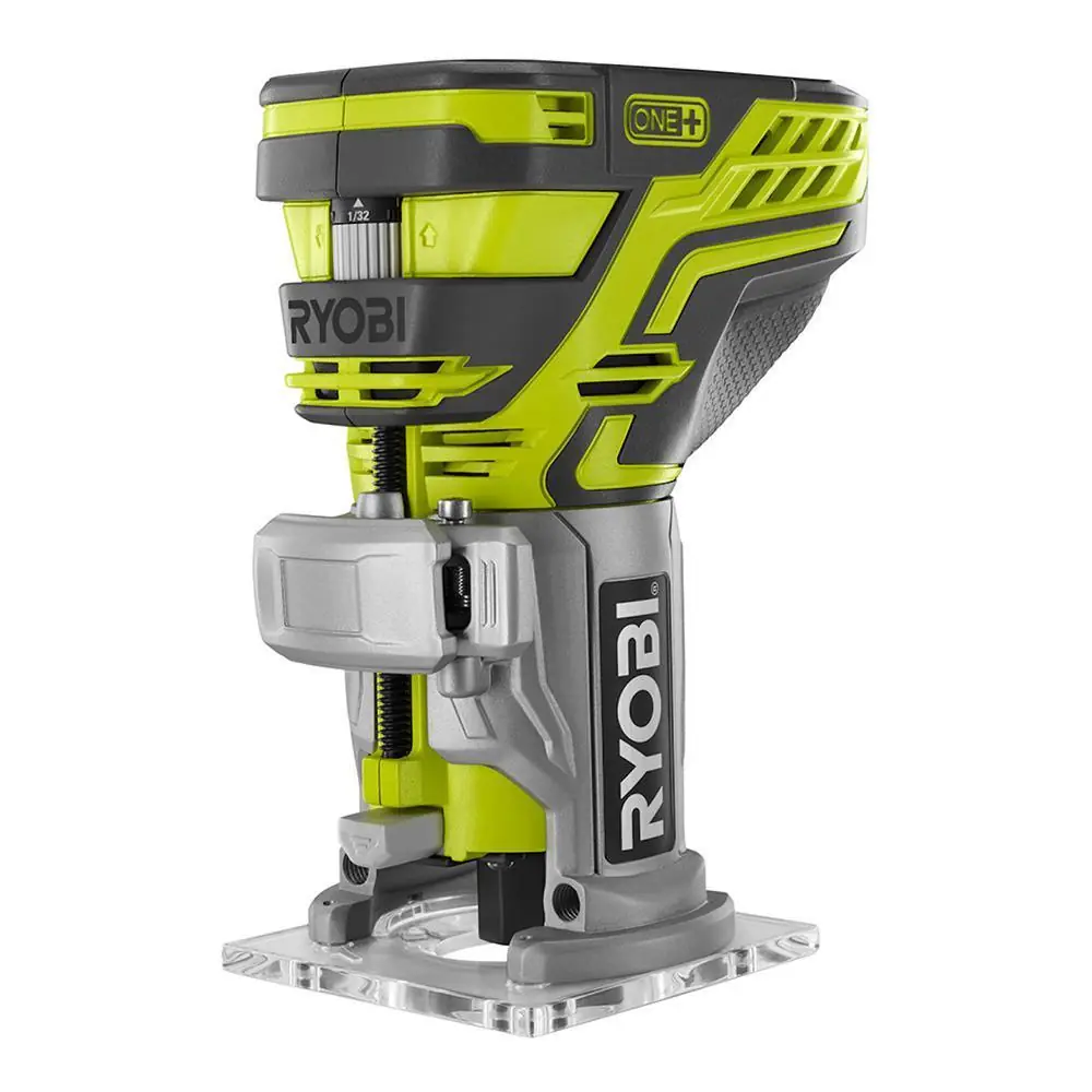 RYOBI 18-Volt ONE+ Cordless Fixed Base Trim Router with 1.5 Ah Compact Lithium-Ion Battery - Image 2