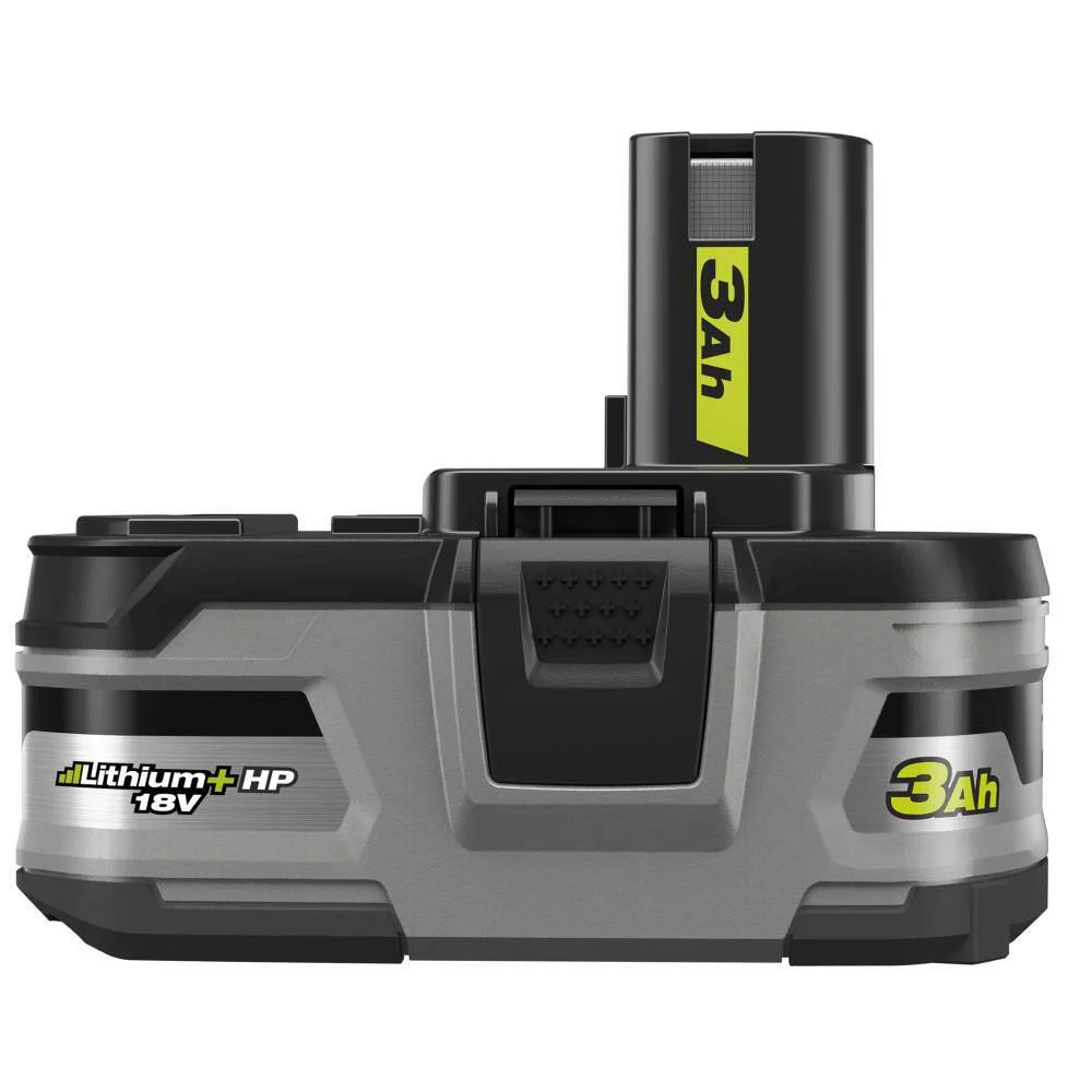 RYOBI 18-Volt ONE+ LITHIUM+ HP 3.0 Ah Battery (2-Pack) Starter Kit with Charger and Bag - Image 4