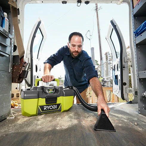 RYOBI 18V ONE+ 3 Gal. Project Wet/Dry Vacuum with Accessory Storage (Tool-Only) - Image 4