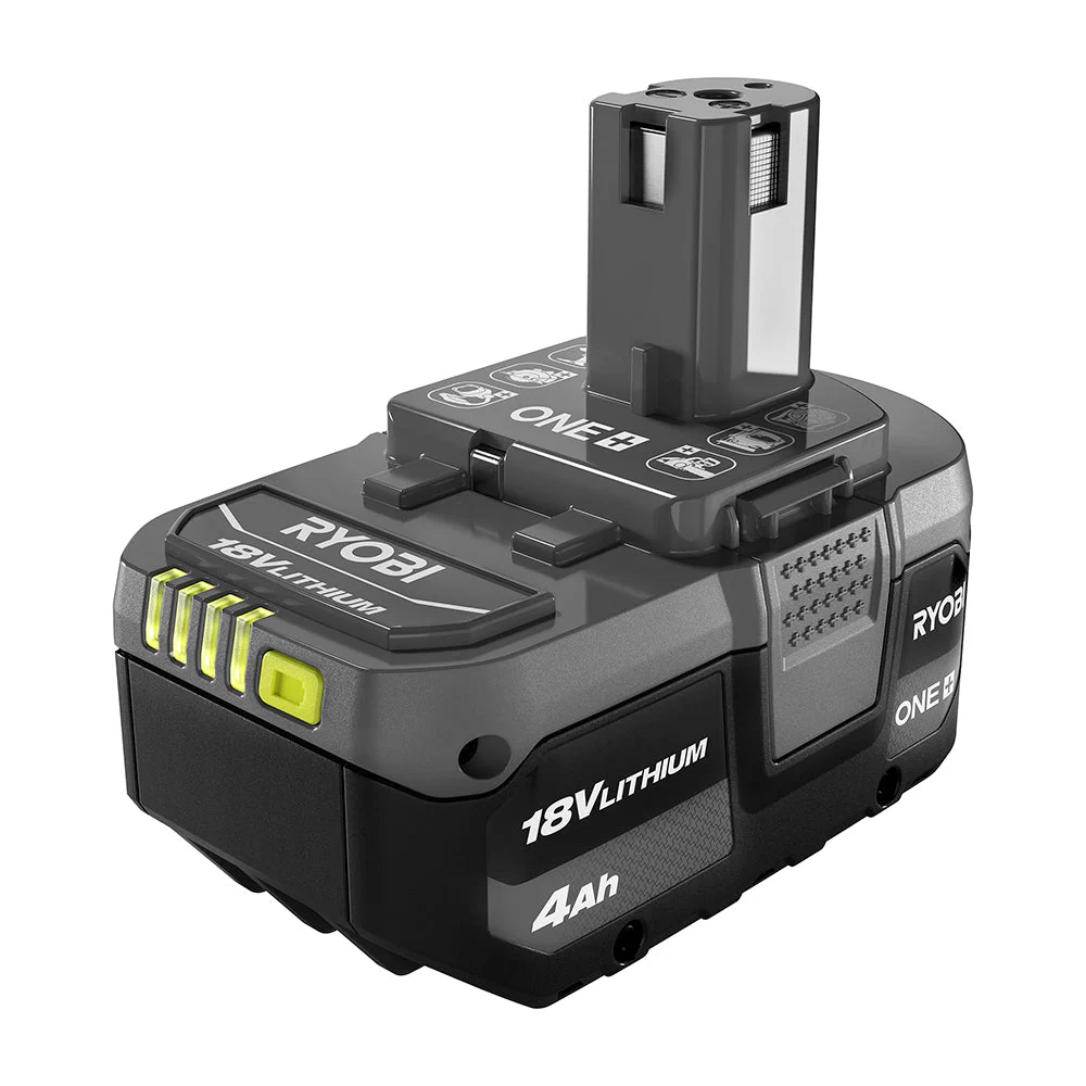 RYOBI 18V ONE+ 4.0 Ah Lithium-Ion Battery (PBP005)