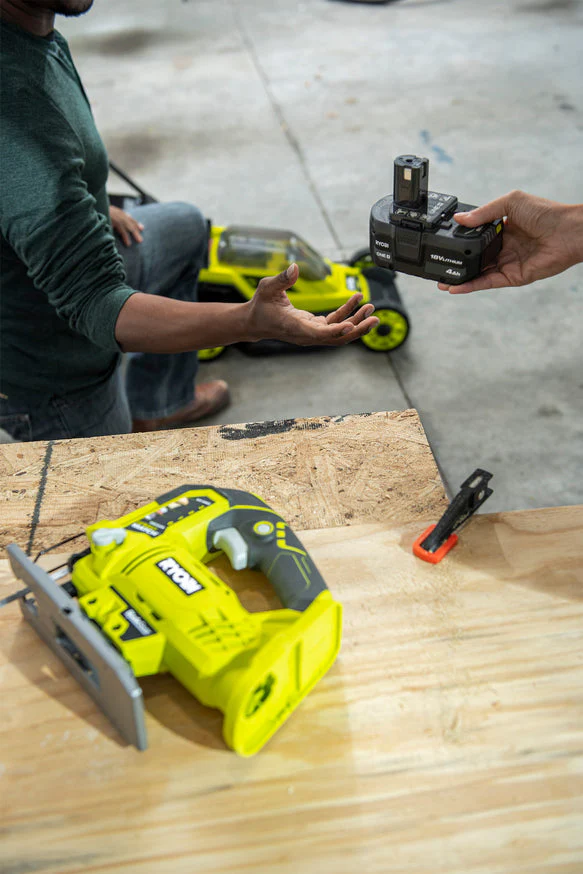 RYOBI 18V ONE+ 4.0 Ah Lithium-Ion Battery (PBP005) - Image 3