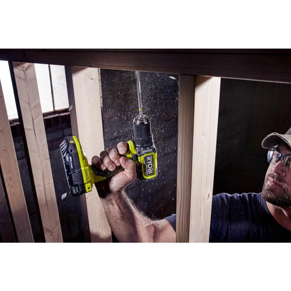 RYOBI 18V ONE+ Brushless Cordless 4-Tool Combo Kit with (2) 2.0 Ah Batteries, Charger, and Bag - Image 6