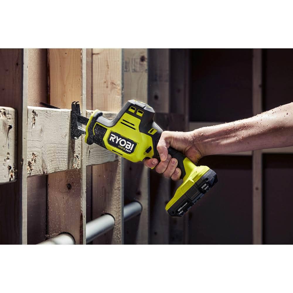 RYOBI 18V ONE+ Brushless Cordless 4-Tool Combo Kit with (2) 2.0 Ah Batteries, Charger, and Bag - Image 7