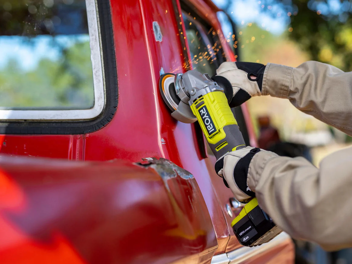 RYOBI 18V ONE+ Cordless 4-1/2 in. Angle Grinder (Tool-Only) - Image 5