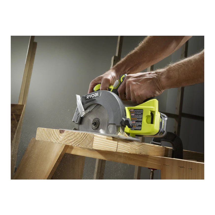 RYOBI 18V ONE+ Cordless 6-1/2 in. Circular Saw (Tool Only) - Image 4