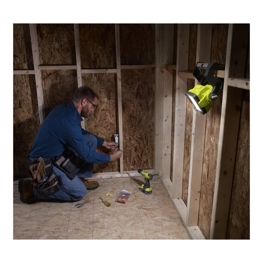 RYOBI 18V ONE+ Hybrid 20-Watt LED Work Light (Tool-Only) - Image 4