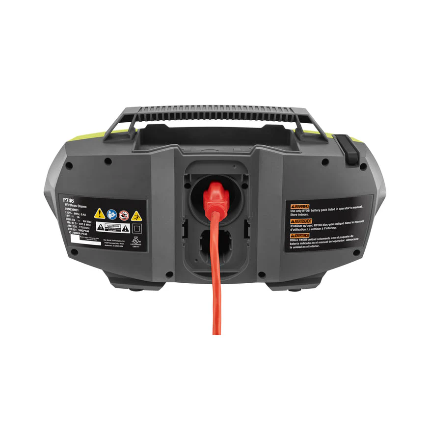 RYOBI 18V ONE+ Hybrid Stereo with Bluetooth Wireless Technology (Tool Only) - Image 2