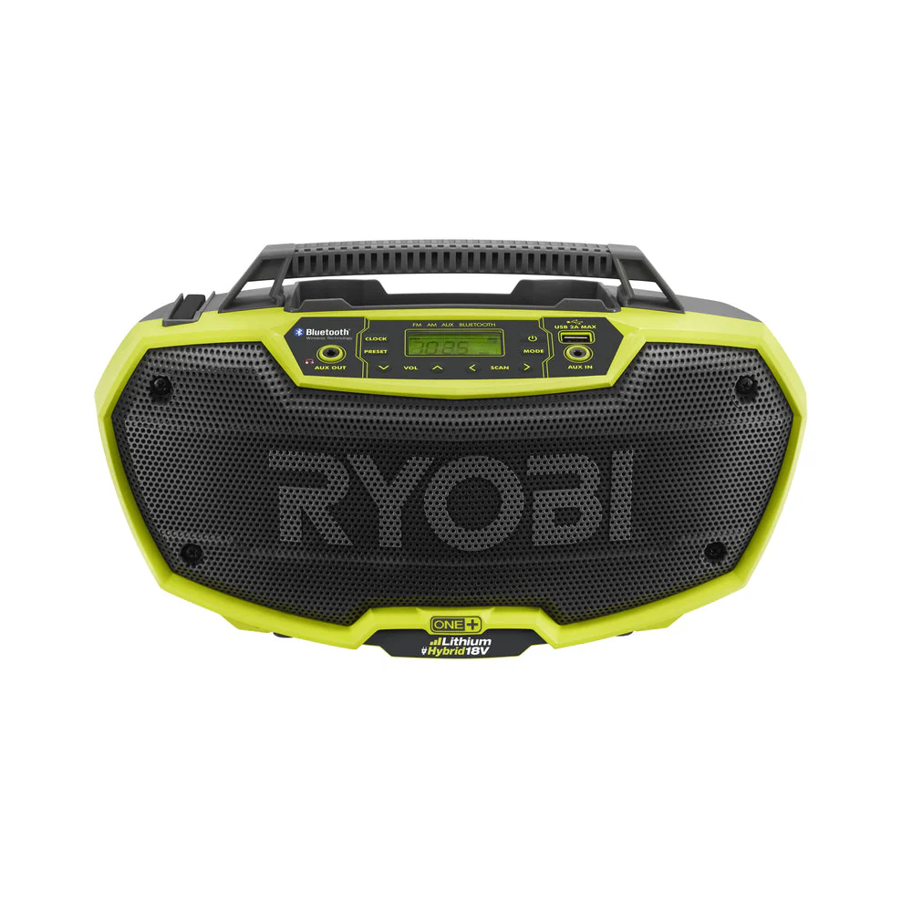 RYOBI 18V ONE+ Hybrid Stereo with Bluetooth Wireless Technology (Tool Only) - Image 3