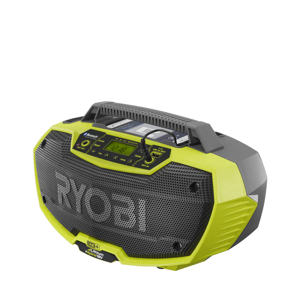 RYOBI 18V ONE+ Hybrid Stereo with Bluetooth Wireless Technology (Tool Only) - Image 4