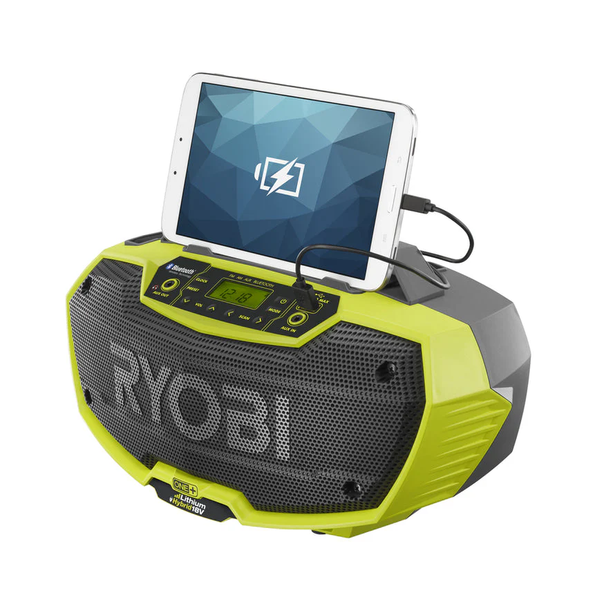 RYOBI 18V ONE+ Hybrid Stereo with Bluetooth Wireless Technology (Tool Only) - Image 5