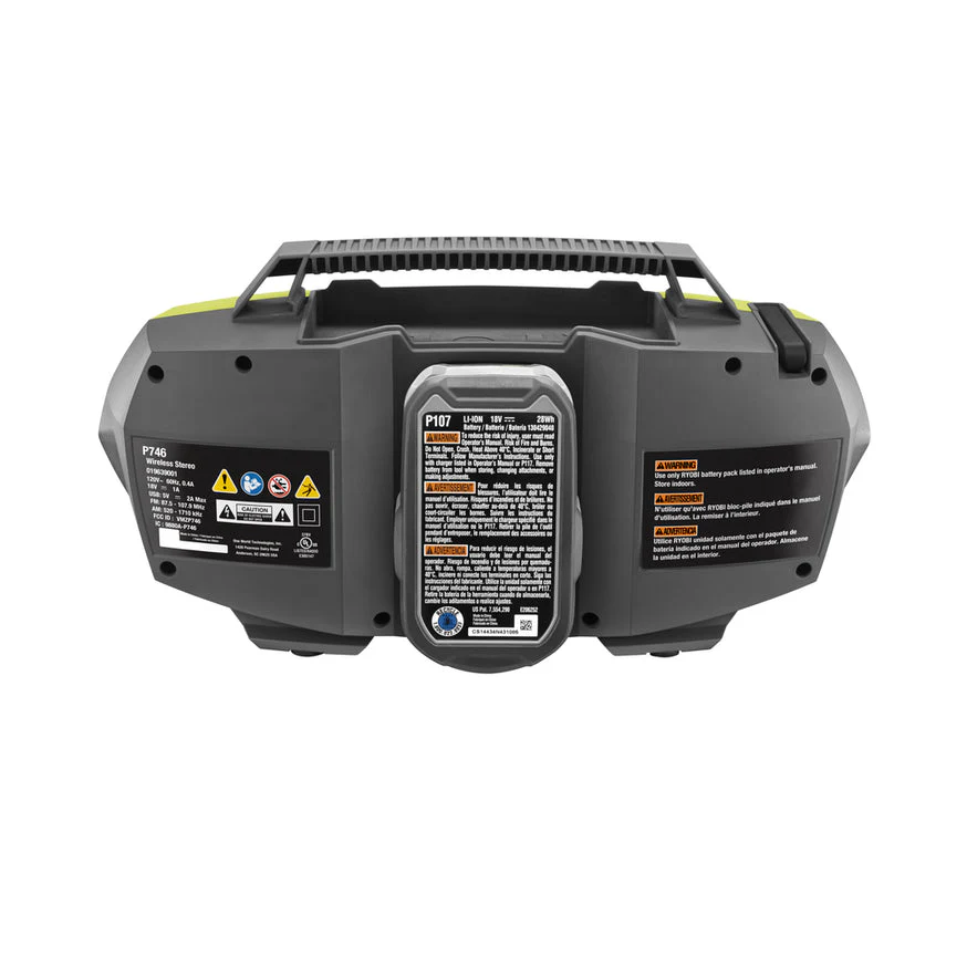 RYOBI 18V ONE+ Hybrid Stereo with Bluetooth Wireless Technology (Tool Only) - Image 6