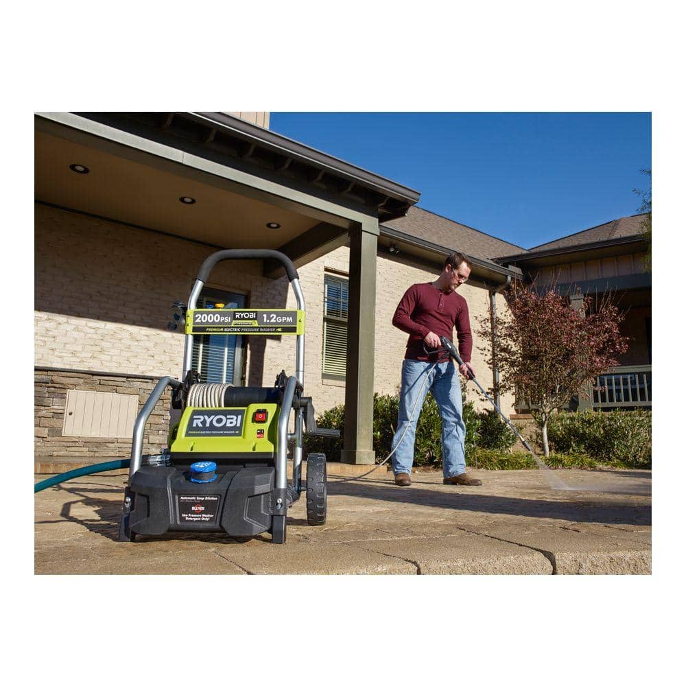 RYOBI 2,000 PSI 1.2 GPM Electric Pressure Washer (RY141900) - Image 4