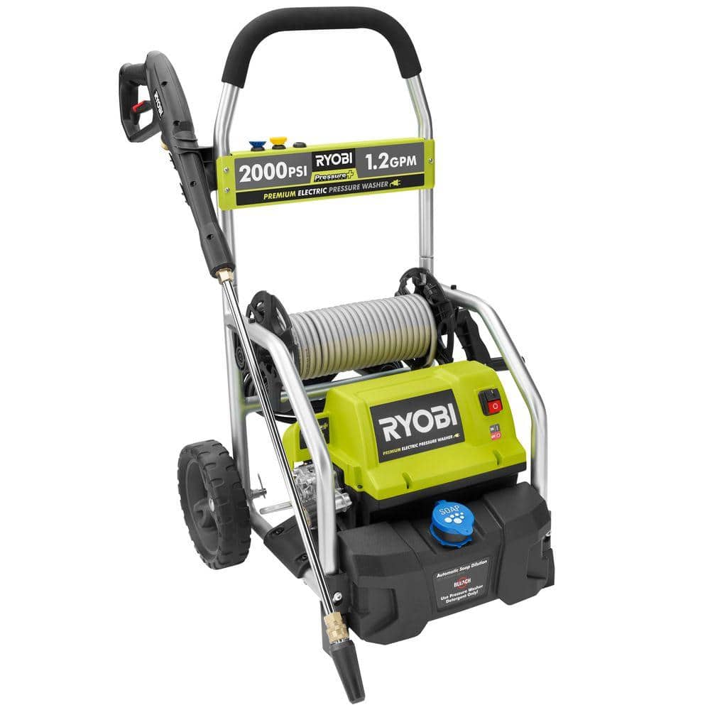 RYOBI 2,000 PSI 1.2 GPM Electric Pressure Washer (RY141900)