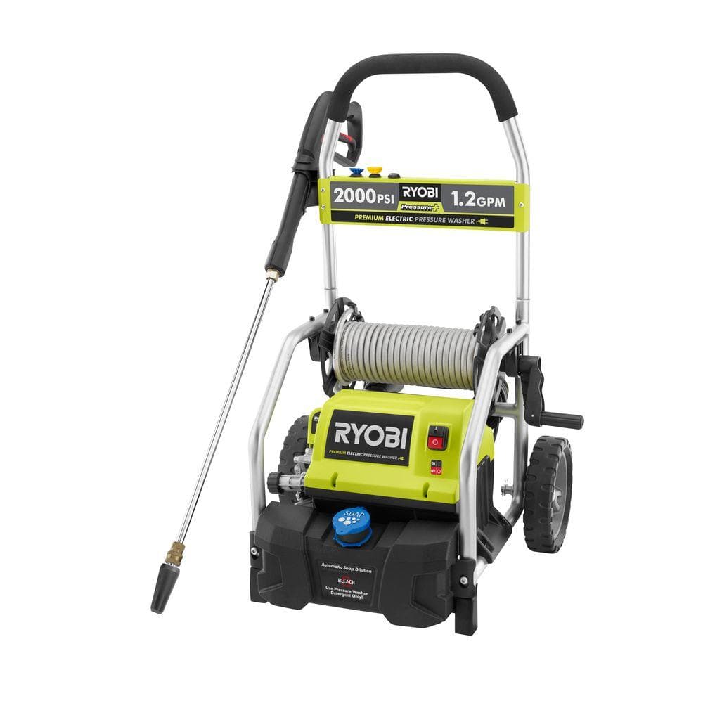 RYOBI 2,000 PSI 1.2 GPM Electric Pressure Washer (RY141900) - Image 2