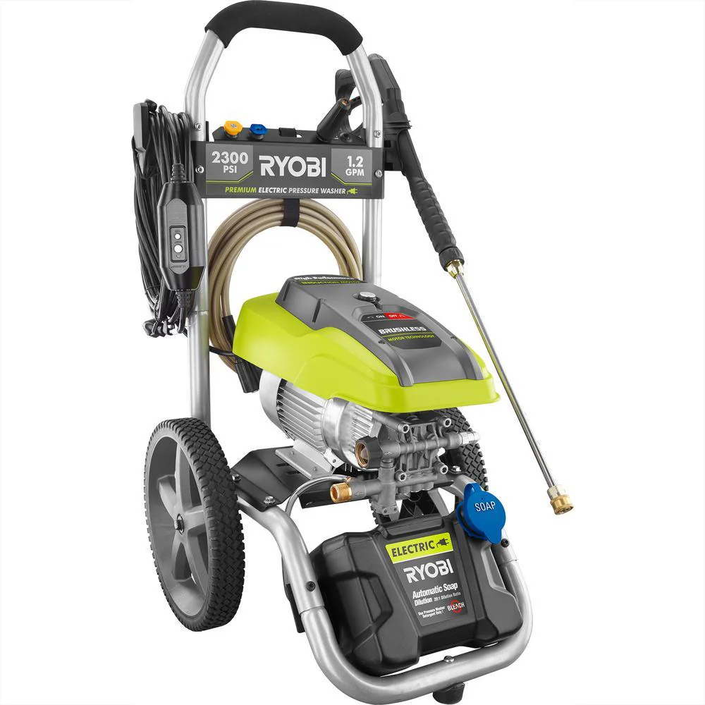 RYOBI 2,300 PSI 1.2 GPM High Performance Electric Pressure Washer - Image 3