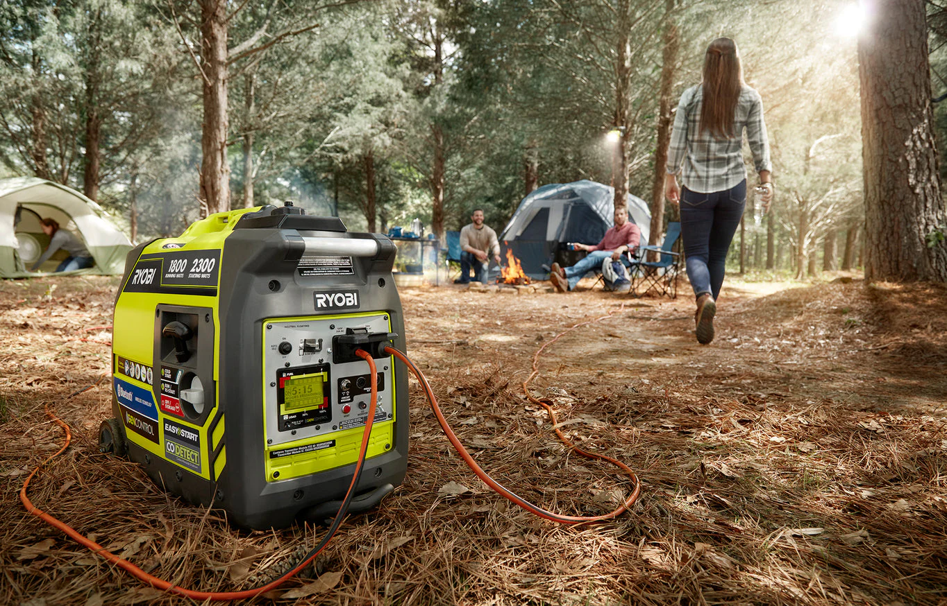 RYOBI 2,300-Watt Recoil Start Bluetooth Super Quiet Gasoline Powered Digital Inverter Generator with CO Shutdown Sensor - Image 8