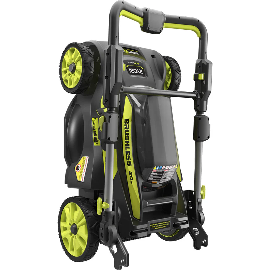 RYOBI 20 in. 40-Volt Brushless Lithium-Ion Cordless Smart TREK Self-Propelled Walk Behind Mower with 6.0Ah Battery and Charger - Image 3