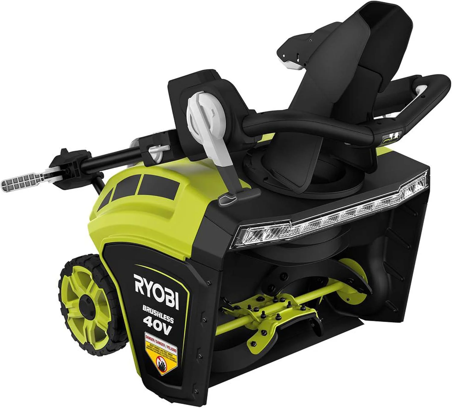 RYOBI 21 in. 40-Volt Brushless Cordless Electric Snow Blower with Two 5.0 Ah Batteries and Charger Included - Image 4