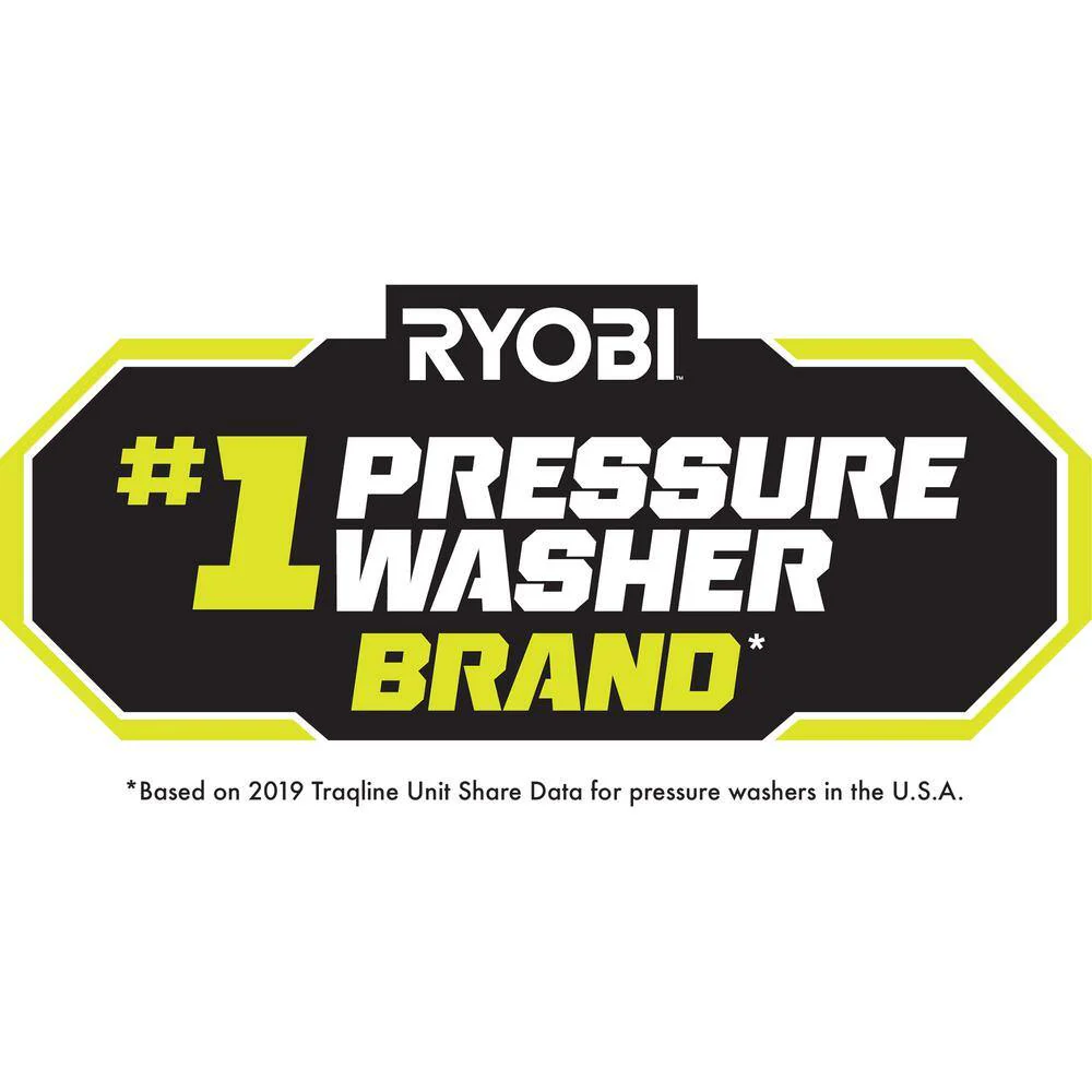 RYOBI 3,100 PSI 2.5 GPM Honda Gas Pressure Washer with Idle Down - Image 2